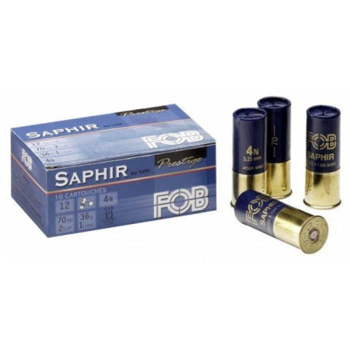 Munitions de chasse FOB Saphir - Cal.12/70 - Par 10 10504S602N
