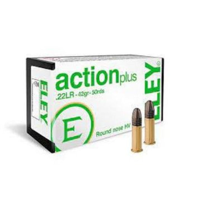 Munitions Eley Action Plus - Cal 22 LR - Par 50 22ELACT+
