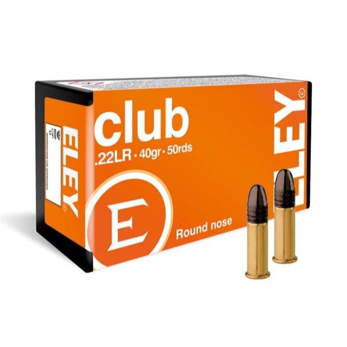 Munitions Eley Club - Cal 22 LR - Par 50 22ELCL
