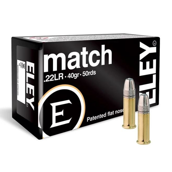 Munitions Eley Match - Cal 22 LR - Par 50 22ELMA