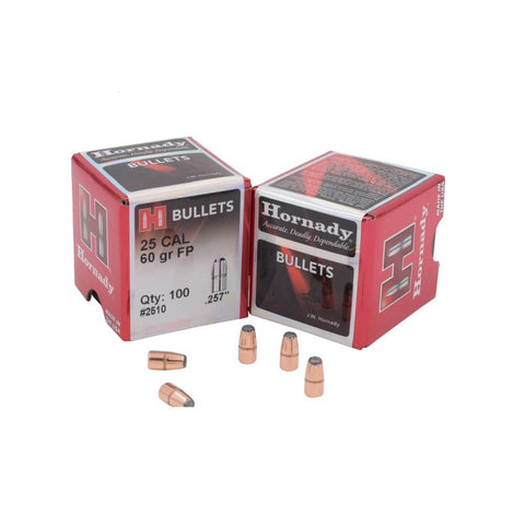 Ogives Hornady 25 Cal. 257 60GR FP 773981