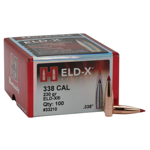 Ogives Hornady ELD-X Cal. 338 230GR 780260