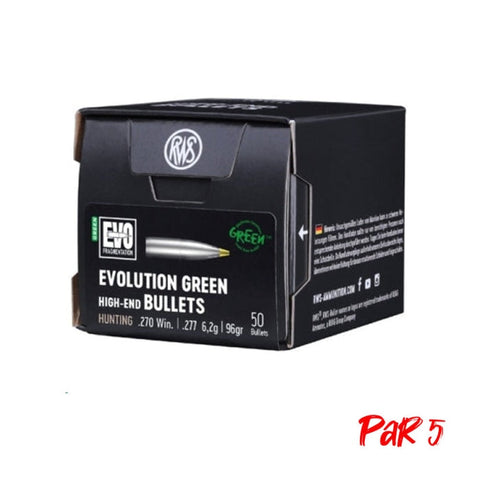 Ogives RWS Evo Green - Cal. 270 Win 2416960P5