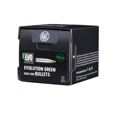 Ogives RWS S Evo Green - Cal. 7.62 mm 2418119