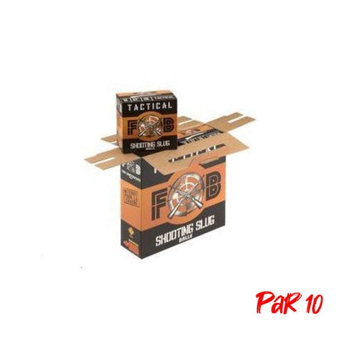 Pack 100 Cartouches FOB Tactical Shooting Slug - Cal.12/67