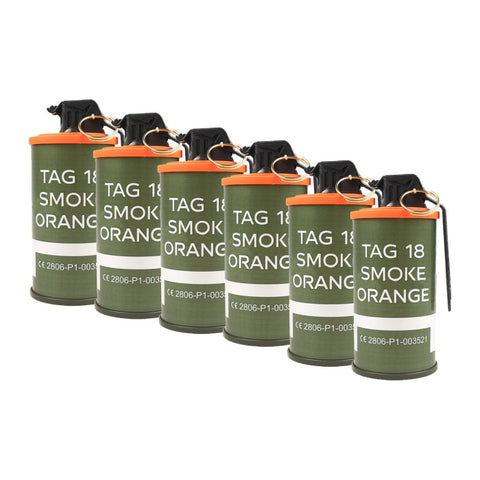 Pack 6 grenades Taginn Europe TAG 18 Fumi TAG1005