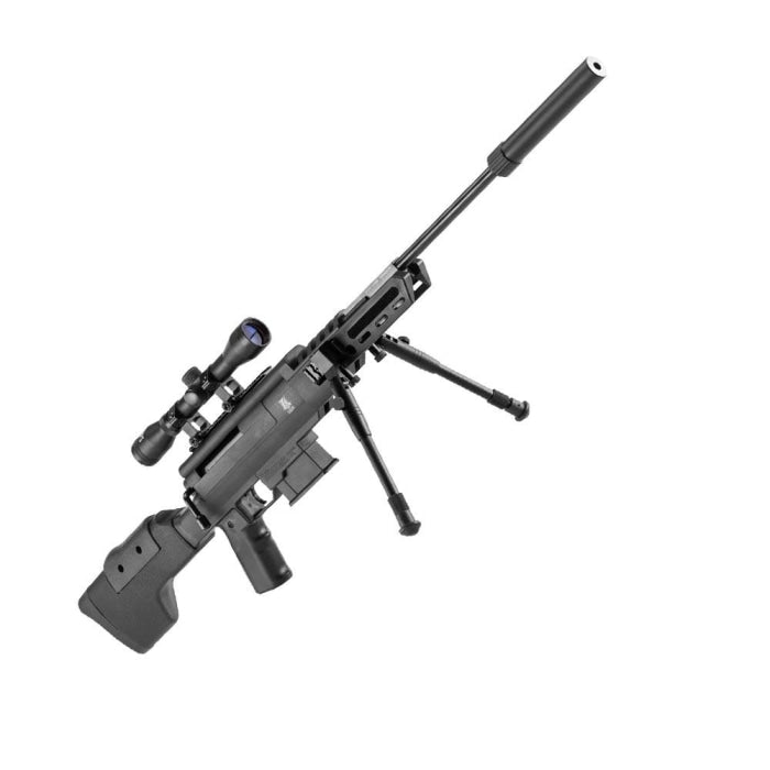 Pack Carabine à plomb Black Ops Type Sniper - Cal. 4.5 CA381