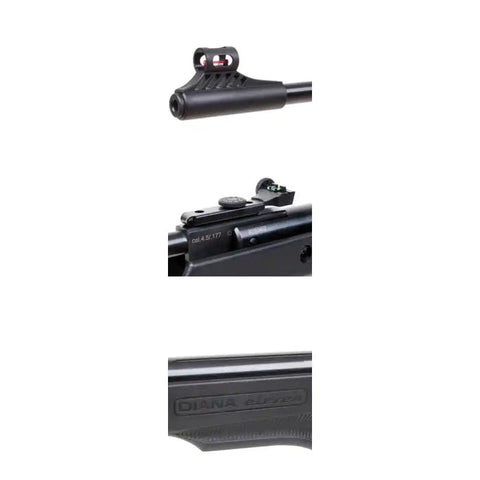 Pack Carabine à plombs Diana Eleven 7.5 J + Montage + Lunette 4x32