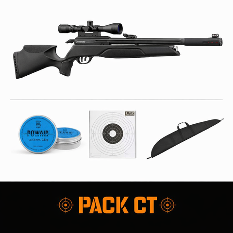 Pack Carabine à plomb Classique PCP Gamo Arrow - Cal. 5.5