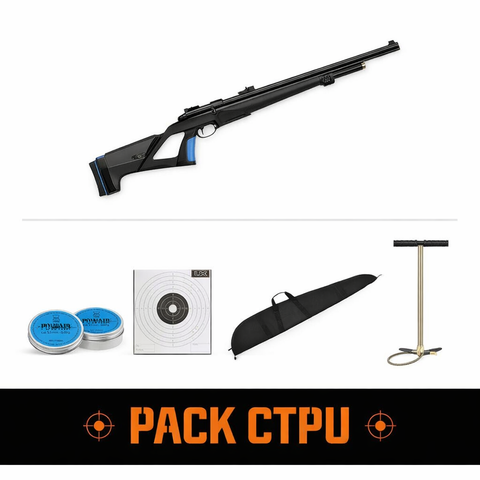 Carabine à plomb PCP Stoeger XM1 avec lunette RTI 4x32 et accessoires