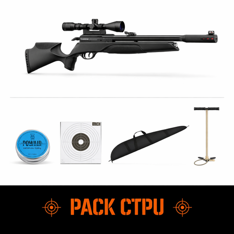 Pack Carabine à plomb Classique PCP Gamo Arrow - Cal. 5.5