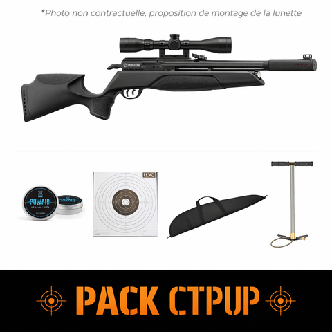 Carabine PCP GAMO Arrow 4.5mm & 5.5 mm 19.9J + lun. 3-9x40