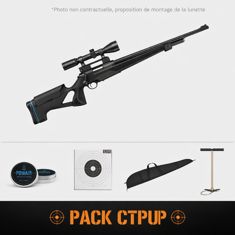 Pack carabine PCP Stoeger XM1 et lunette 4x32