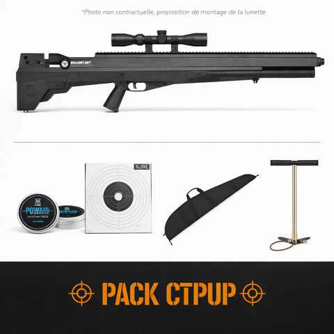 Carabine à plomb PCP Crossman Bulldog - Cal. 457