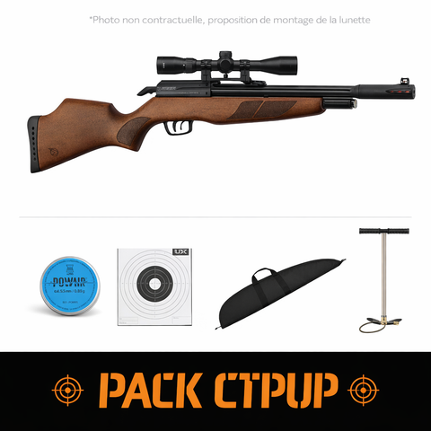Carabine à plomb PCP Gamo RISER Punisher 40 J - Cal. 5.5