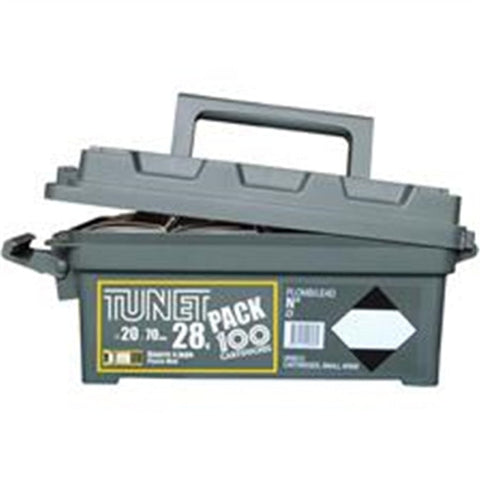 Pack de 100 cartouches Tunet Cal.20/70 - Boîte plastique 1019732075