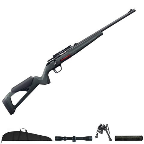 Wahoo ! Carabine Winchester Xpert Stealth Fileté Compo - Cal. 22LR - ChasseTir.com