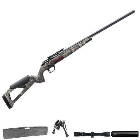 Carabine Winchester Xpert Strata Fileté Compo Gris - Cal. 22LR - ChasseTir.com