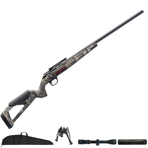 Carabine Winchester Xpert Strata Fileté Compo Gris - Cal. 22LR - ChasseTir.com
