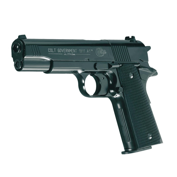 Pistolet à plombs CO2 Colt Government 1911 noir cal. 4,5 mm ACP240