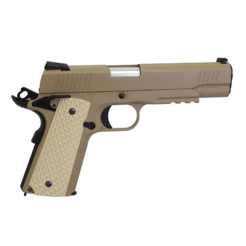 Pistolet WE 1911 Kimber Style Tan Gaz Cal. 6mm WE1002