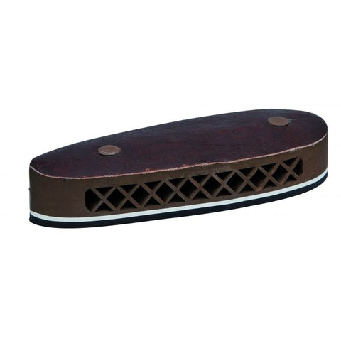 Plaque alvéolée Januel caoutchouc dessus cuir - Marron BRN6075