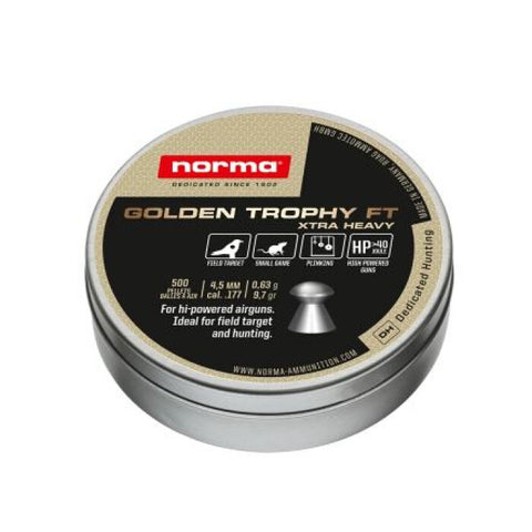 Plombs Norma Golden Trophy Ft Extra Heavy - Cal. 4.5 mm 61100059