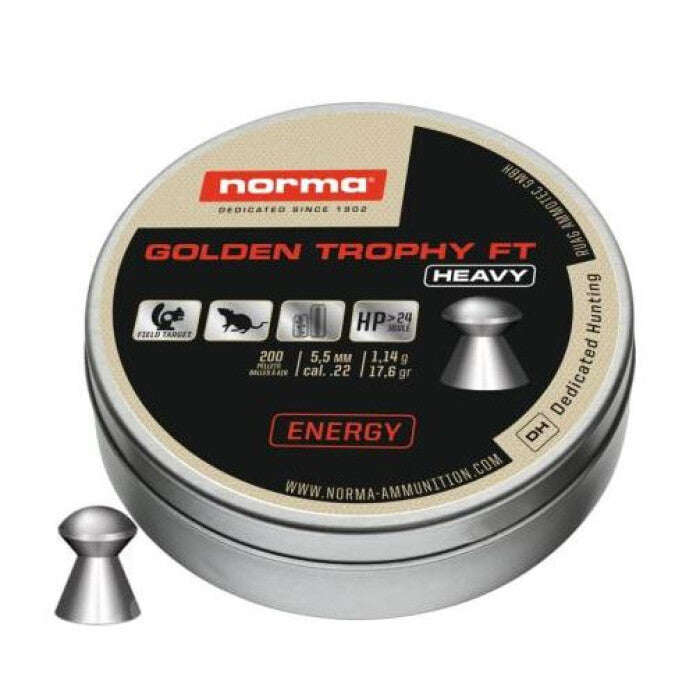Plombs Norma Golden Trophy LR Xtreme - Cal. 5.5 mm 61100062
