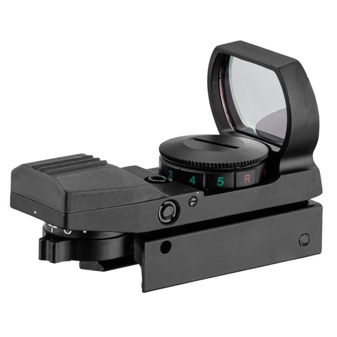 Point rouge Lancer Tactical métal Reflex 4 réticules rouge / vert