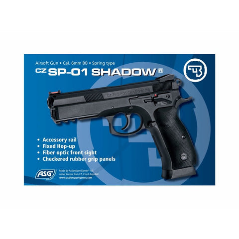 Réplique de poing CZ SP01 Shadow ressort PR1110