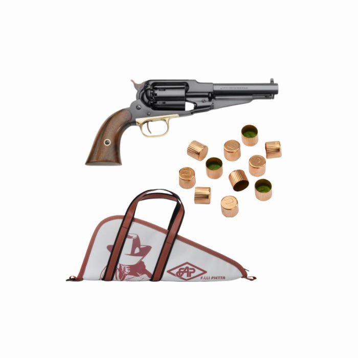 Revolver Pietta 1858 Rm acier Sheriff - Cal. 44 RGASH44PACKFIRST