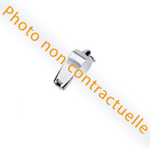 Sifflet reglementaire Januel type police + cordon de sifflet