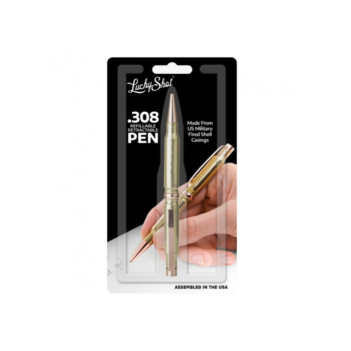 Stylo à bille rechargeable Lucky Shot Cal. 308 Win LUS5030810