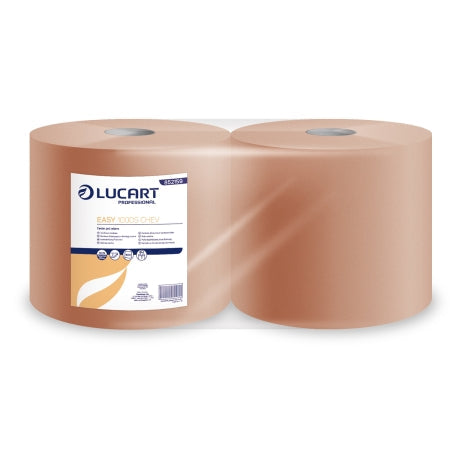 Essuie-main chamois Lucart EASY 1000S Chev / Par 2