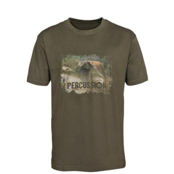 Tee-shirt Percussion Sérigraphie chasse 151611S