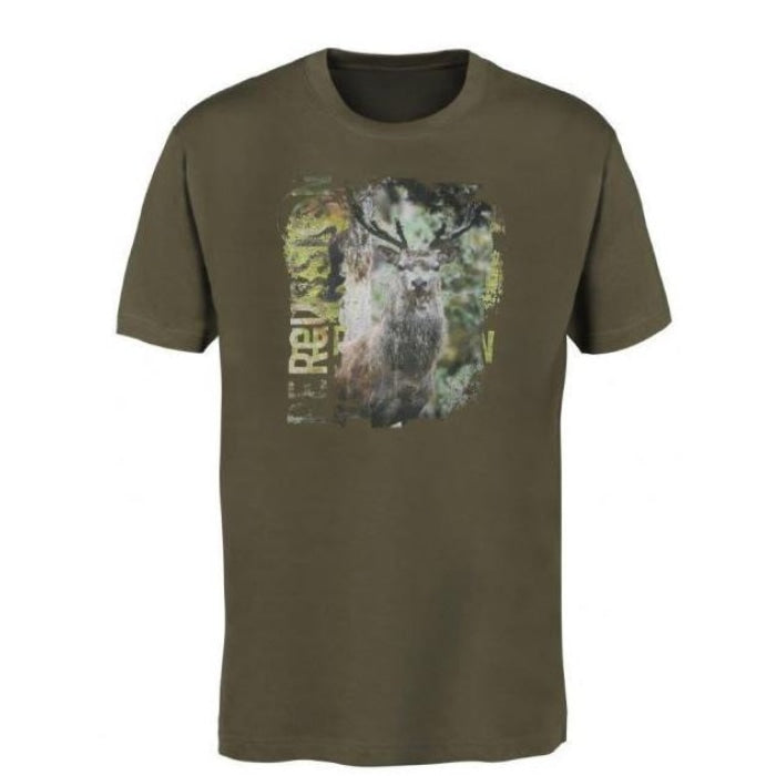 Tee-shirt Percussion Sérigraphie chasse 151614S