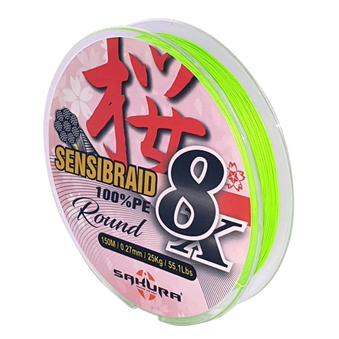 Tresse Sakura Sensibraid 8 - 150 m SAPLE40030.06-CHA