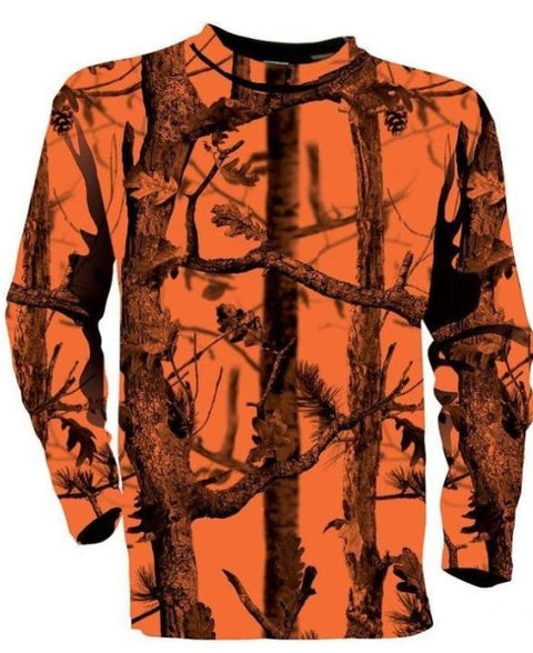 T-shirt manches longues Fluo Percussion S - ChasseTir.com