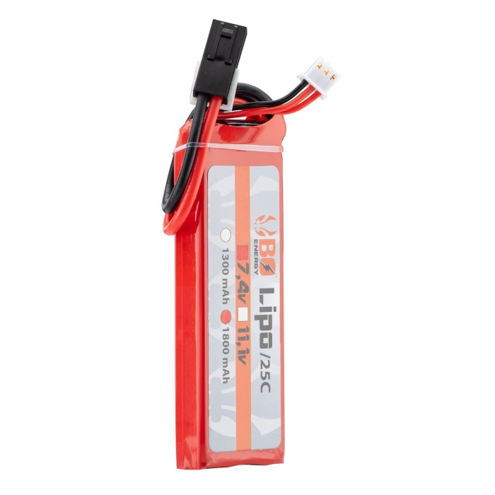 1 stick batterie Lipo 2S 7.4V 1800mAh 25C A63012