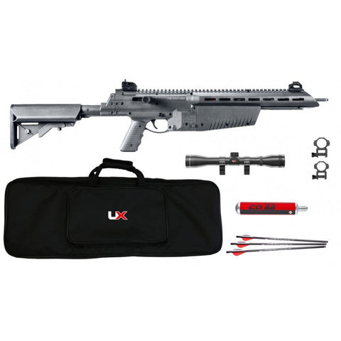 Pack Umarex Airjavelin c02 avec luentte + co2 88 g + fourreau UX