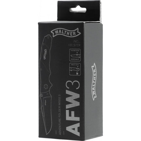 Couteau pliant Walter AFW 3 - Adventure Folder wood 3 5.0861
