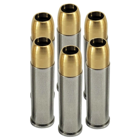 6 Douilles Acier Airsoft CNC HI PRECISON pour Rhino Co2 et Dan Wesson