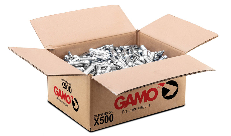 Carton en vrac capsules CO² Gamo - Par 500 G5270