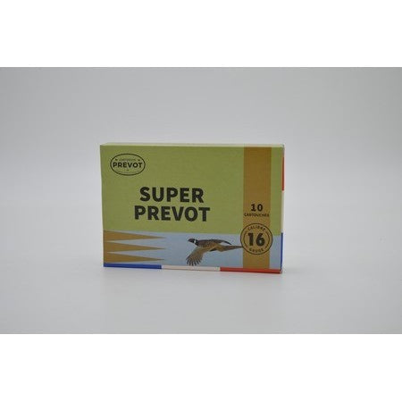 Boîte de cartouches Prevot Super BG de 32 grammes pour fusil calibre 16/67, idéales pour le tir sportif et la chasse, haute performance et précision