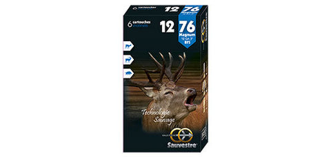 Balles Sauvestre BFS Plomb Cal. 12/76 Magnum SAMAG12