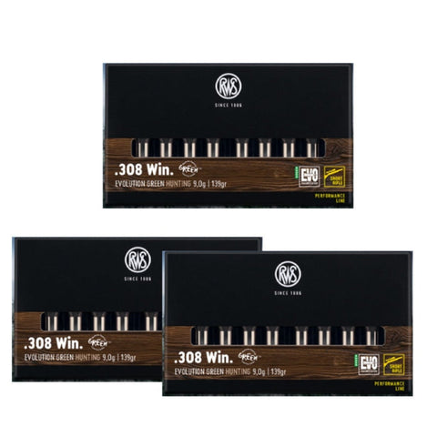 Balle RWS ctg evo green short 9.0 g - Cal. 308 Win 2411783P3