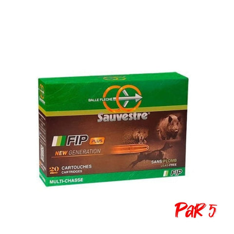Balles Carabine Sauvestre - FIP Plus Sans Plomb - Cal. 243 Win