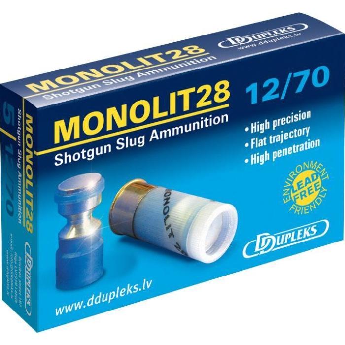 Balles Dupleks Monolit 28 - Cal. 12/70 DDM28