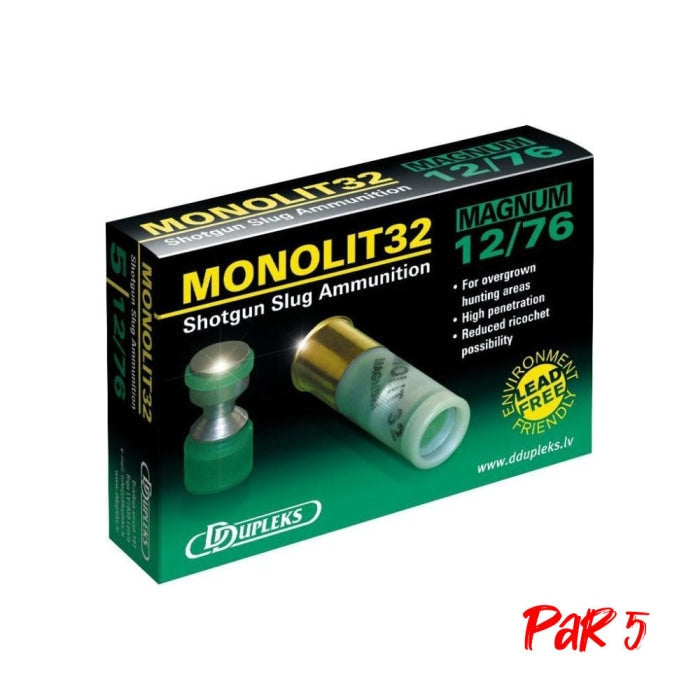 Balles Dupleks Monolit 32 - Cal. 12/70 DDM32P5