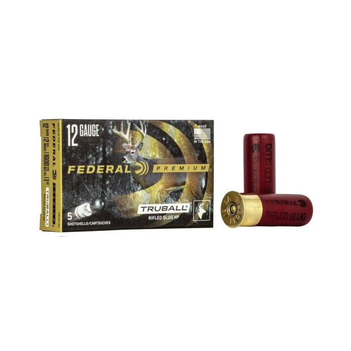 Balles Federal Premium Vital Shok Truball Rifled Slug - Cal. 12/70